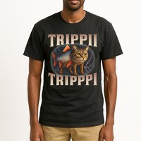  Trippi Troppi - Italian Brainrot Meme Cat Tall T-Shirt