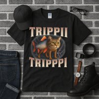  Trippi Troppi - Italian Brainrot Meme Cat Tall T-Shirt