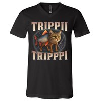  Trippi Troppi - Italian Brainrot Meme Cat V-Neck T-Shirt