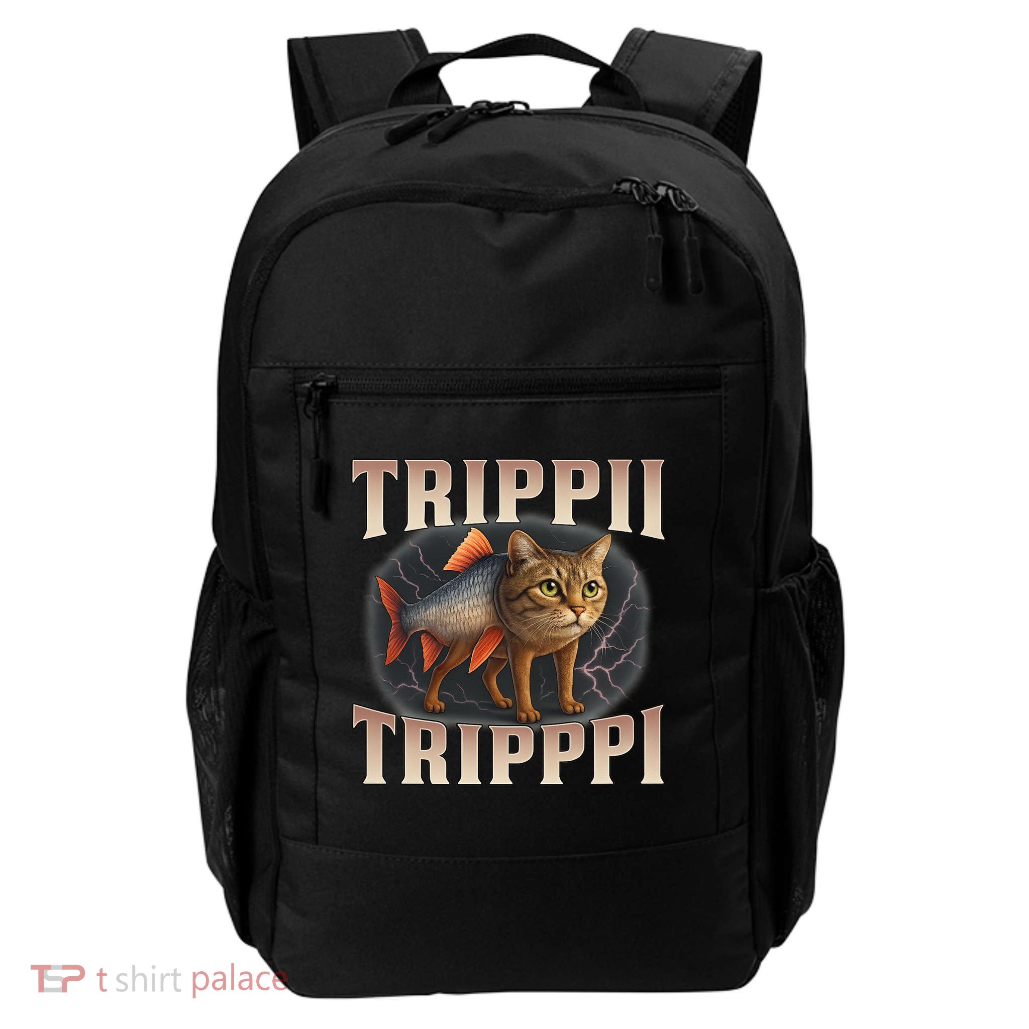  Trippi Troppi - Italian Brainrot Meme Cat Backpack