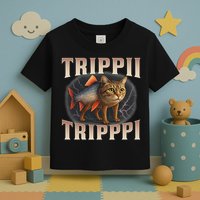 Trippi Troppi - Italian Brainrot Meme Cat Toddler T-Shirt