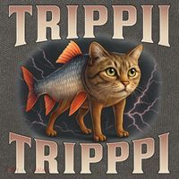  Trippi Troppi - Italian Brainrot Meme Cat Cotton Canvas Backpack