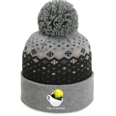 Tennis Tea Is Served The Baniff Cuffed Pom Beanie