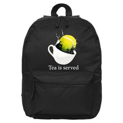 Tennis Tea Is Served 16 in Basic Backpack