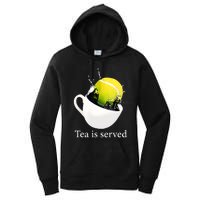 Tennis Tea Is Served Women's Pullover Hoodie