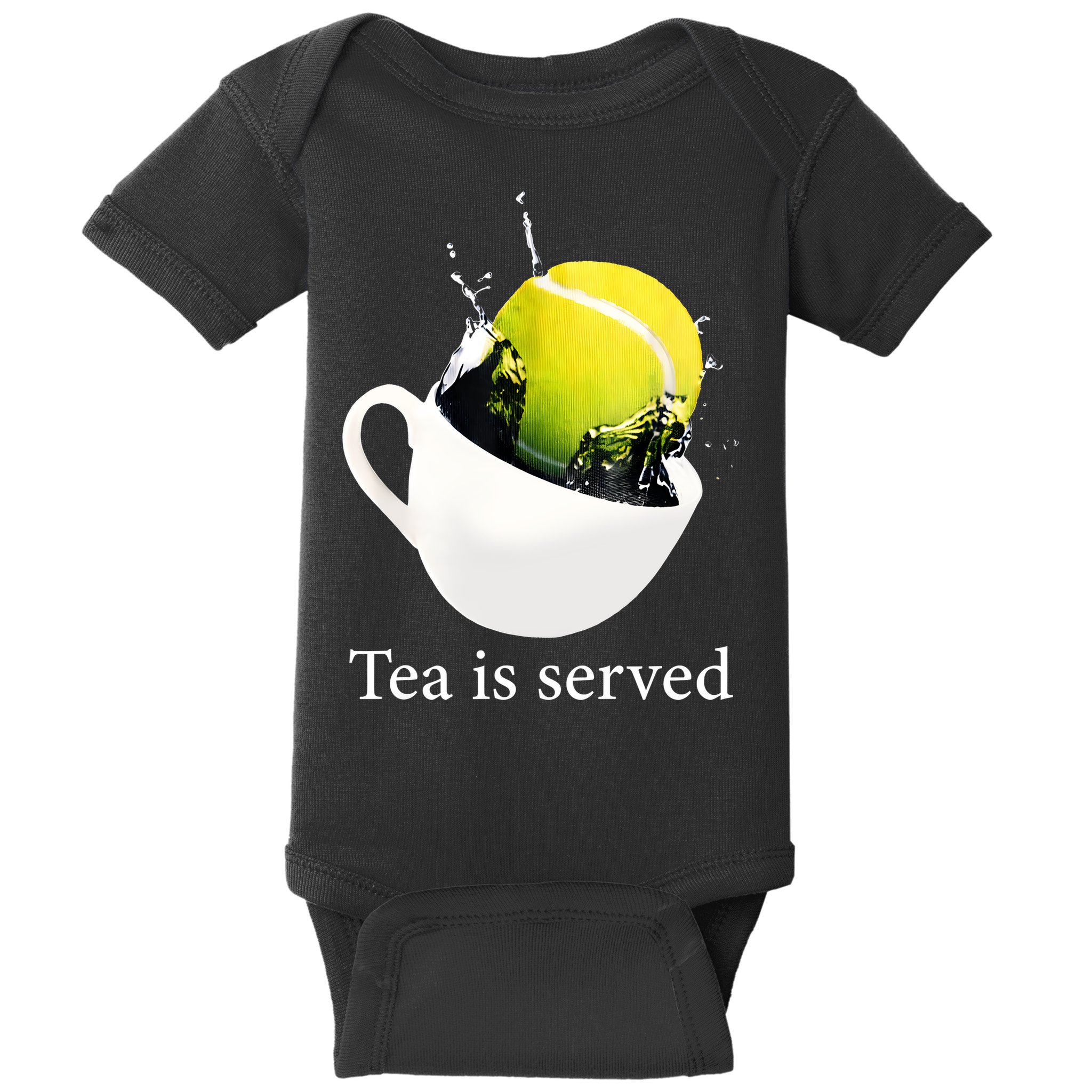 Tennis Tea Is Served Baby Bodysuit