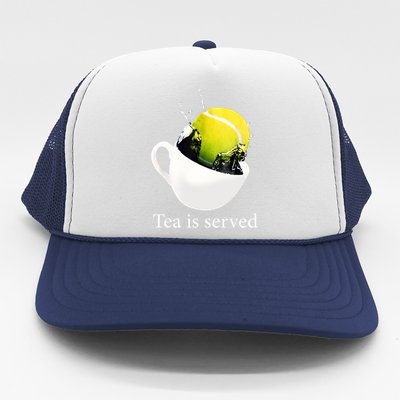 Tennis Tea Is Served Trucker Hat