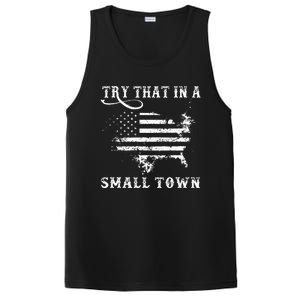 Try That In A Small Country Western TownCountry Music Lover PosiCharge Competitor Tank