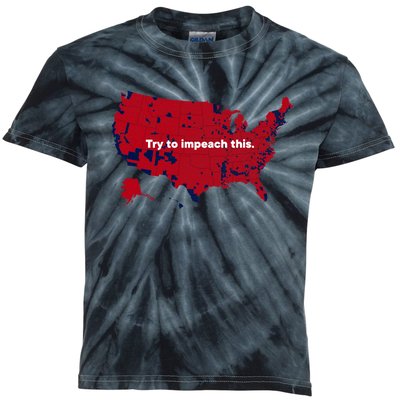 Try To Impeach This Kids Tie-Dye T-Shirt