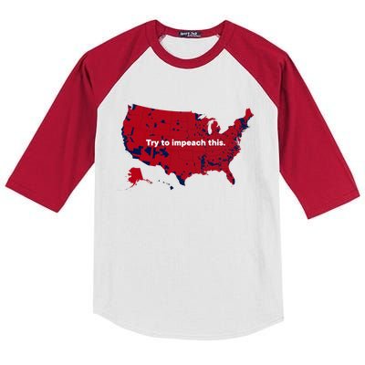 Try To Impeach This Kids Colorblock Raglan Jersey