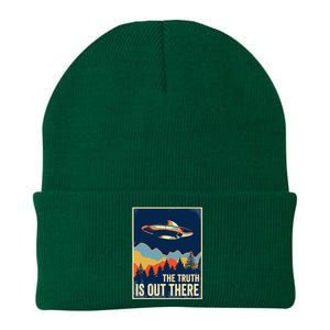 The Truth Is Out There Area 51 Alien Ufo Knit Cap Winter Beanie