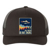 The Truth Is Out There Area 51 Alien Ufo Yupoong Adult 5-Panel Trucker Hat