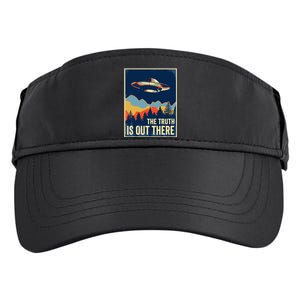 The Truth Is Out There Area 51 Alien Ufo Adult Drive Performance Visor