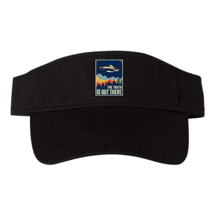 The Truth Is Out There Area 51 Alien Ufo Valucap Bio-Washed Visor