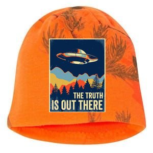 The Truth Is Out There Area 51 Alien Ufo Kati - Camo Knit Beanie