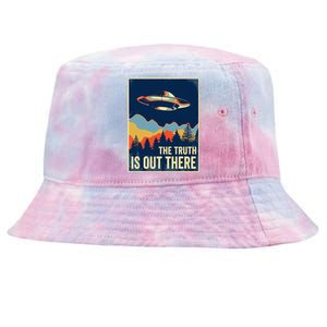 The Truth Is Out There Area 51 Alien Ufo Tie-Dyed Bucket Hat