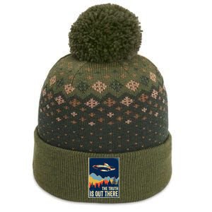 The Truth Is Out There Area 51 Alien Ufo The Baniff Cuffed Pom Beanie