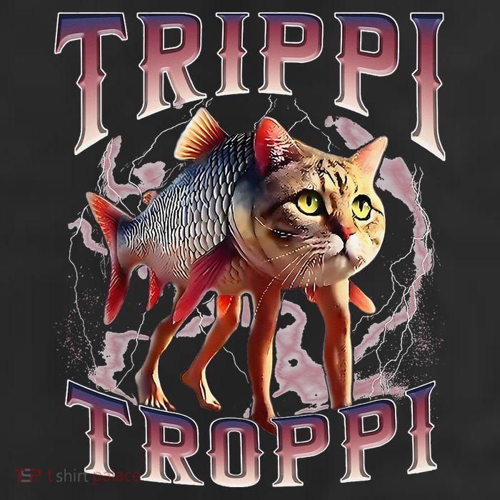 Trippi Troppi - Italian Brainrot Meme Cat Gift Cool Comfort Performance Bucket Hat