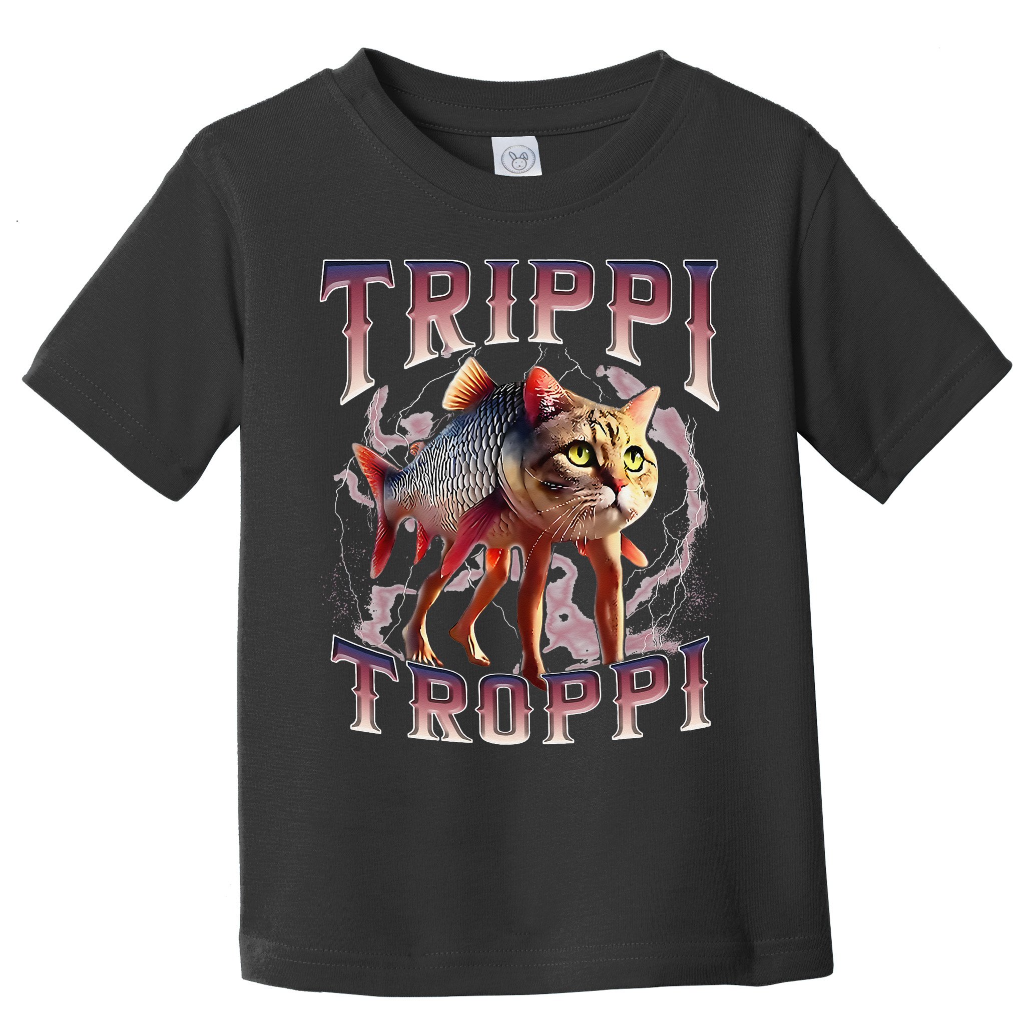 Trippi Troppi - Italian Brainrot Meme Cat Gift Toddler T-Shirt