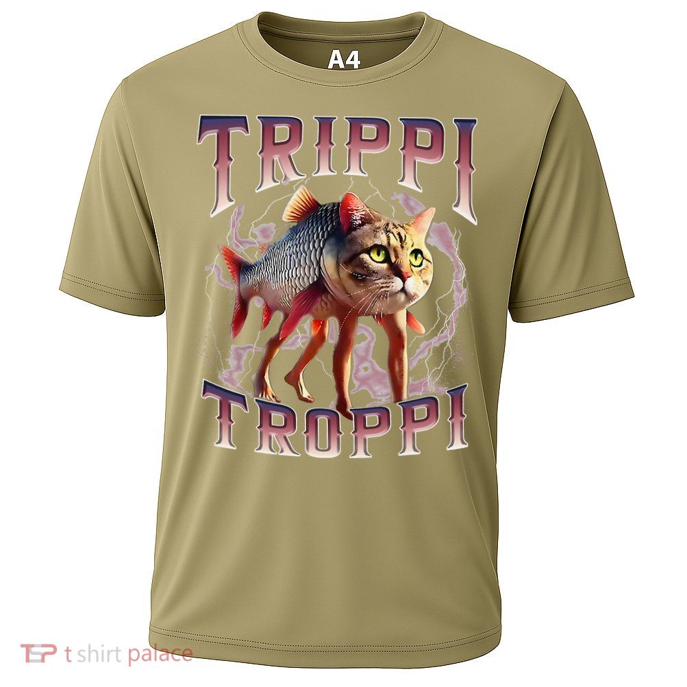 Trippi Troppi - Italian Brainrot Meme Cat Gift Performance Shirt