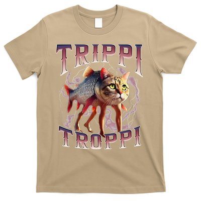 Trippi Troppi - Italian Brainrot Meme Cat Gift T-Shirt