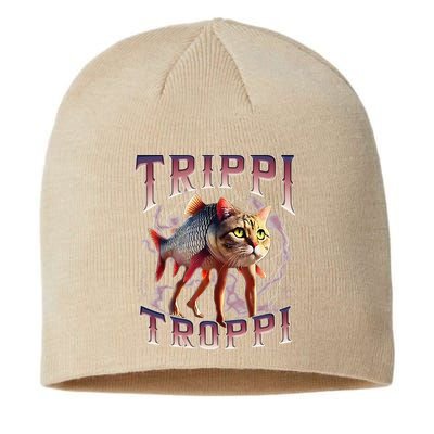 Trippi Troppi - Italian Brainrot Meme Cat Gift Sustainable Beanie