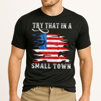 Try That In A Small Country Western Town Country Music Lover Cooling Performance Crew T-Shirt