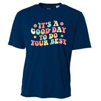 Teacher Testing ItS A Good Day To Do Best Groovy Cooling Performance Crew T-Shirt