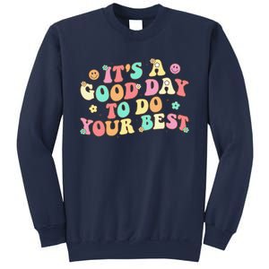 Teacher Testing ItS A Good Day To Do Best Groovy Sweatshirt