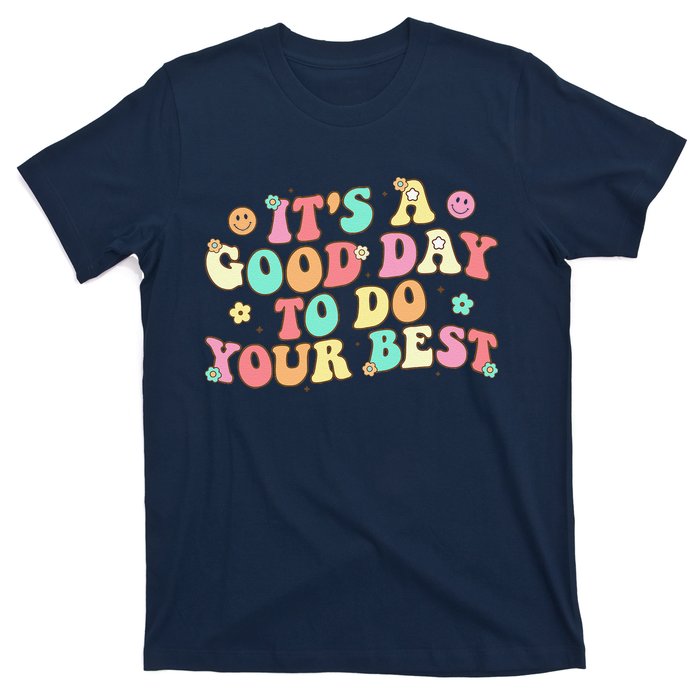 Teacher Testing ItS A Good Day To Do Best Groovy T-Shirt