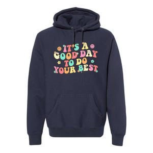 Teacher Testing ItS A Good Day To Do Best Groovy Premium Hoodie