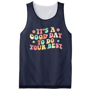 Teacher Testing ItS A Good Day To Do Best Groovy Mesh Reversible Basketball Jersey Tank