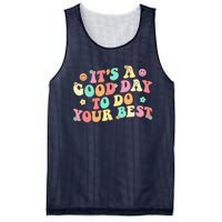 Teacher Testing ItS A Good Day To Do Best Groovy Mesh Reversible Basketball Jersey Tank