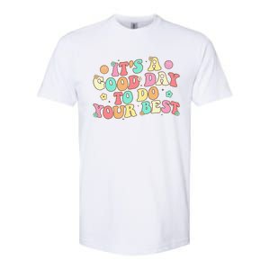 Teacher Testing ItS A Good Day To Do Best Groovy Softstyle CVC T-Shirt