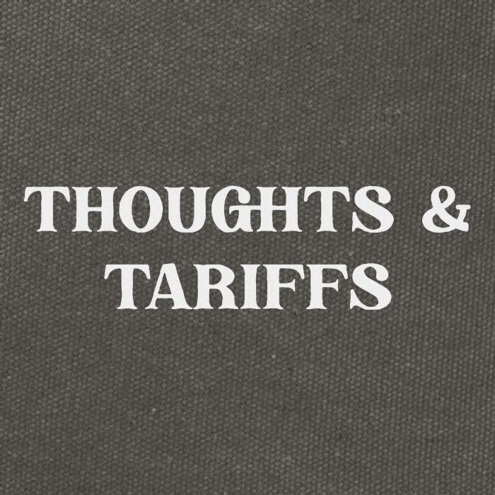 Thoughts & Tariffs I Hope You Have The Day You Voted For Cotton Canvas Backpack