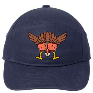 Thanksgiving Turkey It AinT Gonna Stuff Itself 7-Panel Snapback Hat