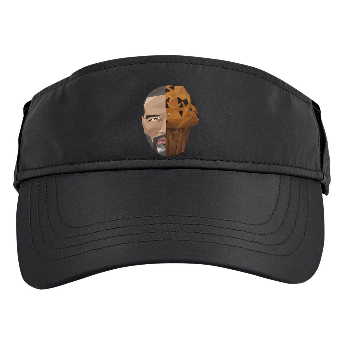 ThatS That Ish Crackin Muffins Face Hooded Adult Drive Performance Visor