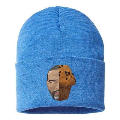 ThatS That Ish Crackin Muffins Face Hooded Sustainable Knit Beanie