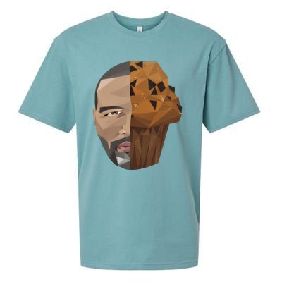 ThatS That Ish Crackin Muffins Face Hooded Sueded Cloud Jersey T-Shirt