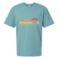 The Tempo Is Whatever I Say It Is Funny Drummer Design Sueded Cloud Jersey T-Shirt