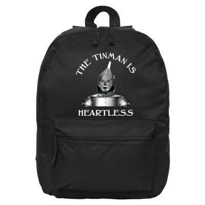 The Tinman Is Heartless Nancy Pelosi 16 in Basic Backpack