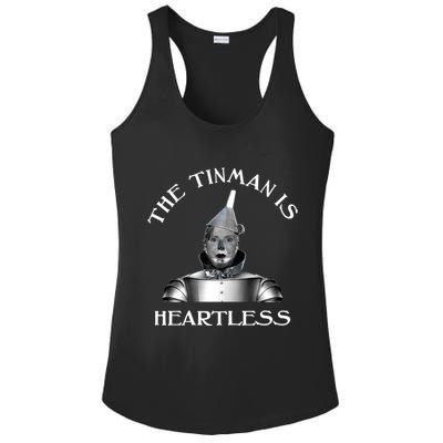 The Tinman Is Heartless Nancy Pelosi Ladies PosiCharge Competitor Racerback Tank
