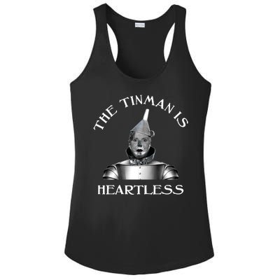 The Tinman Is Heartless Nancy Pelosi Ladies PosiCharge Competitor Racerback Tank