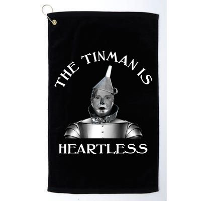 The Tinman Is Heartless Nancy Pelosi Golf Towel