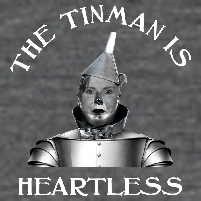 The Tinman Is Heartless Nancy Pelosi Toddler T-Shirt
