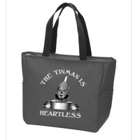 The Tinman Is Heartless Nancy Pelosi Zip Tote Bag