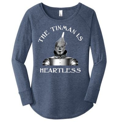 The Tinman Is Heartless Nancy Pelosi Women's Perfect Tri Tunic Long Sleeve Shirt