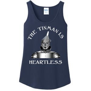 The Tinman Is Heartless Nancy Pelosi Ladies Essential Tank