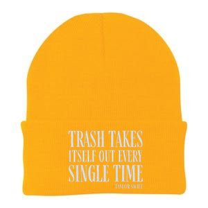 Trash Takes Itself Out Every Single Time Reputation Knit Cap Winter Beanie