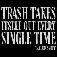 Trash Takes Itself Out Every Single Time Reputation Wool Snapback Cap